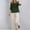 Green, variant on Womens linen 2 Piece Outfits Boho Two Piece Sets For Women Linen Work Sets For Women Beach Travel Set Oversized Linen Shirts For Women Matching Linen Sets Women Clothing Vacation Clothes
