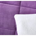 thumbnail image 3 of Chezmoi Collection 3-Piece Micromink Sherpa Down Alternative Comforter Set, 3 of 3
