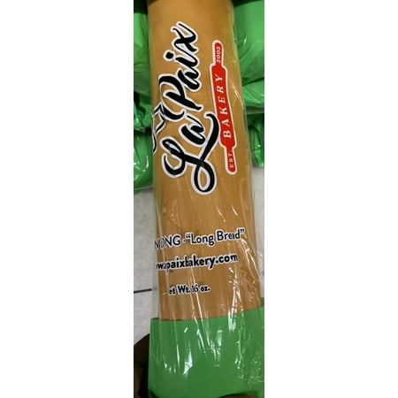 La Paix Bakery Fresh Long White Bread, Fresh Baked, 16 oz Loaf