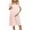 Pink, variant on Women's Button Down Maternity Sleepwear Nursing Nightgown Labor/Delivery Hospital Gown Short Sleeve Breastfeeding Dress Lace Round Neck Casual Nightshirt for Women,Pink S-XXL