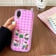 thumbnail image 4 of Sanrio Hello Kitty Cat Hidden bracket Pink Phone Case For Samsung Galaxy Z Flip 3 4 5 5G ZFlip5 ZFlip4 Flip5 Flip4 5G Soft Cover, 4 of 5