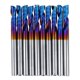 thumbnail image 2 of Fresa de extremo de carburo, fresa de 10 piezas Fresa de 3,175 mm Fresa de extremo Aspecto llamativo VoborMX herramienta, 2 of 8