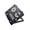 Standard-Black, variant on Laptop Cooling Stand For Devices And Tablets 6 Adjustable Heights Alloy Brackets With Nonslip Silicone Pad