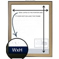 thumbnail image 4 of (1) 8x8 Black Picture Frame | 1.25" Black Matte Moulding | By Picture Frame Factory Outlet, 4 of 4