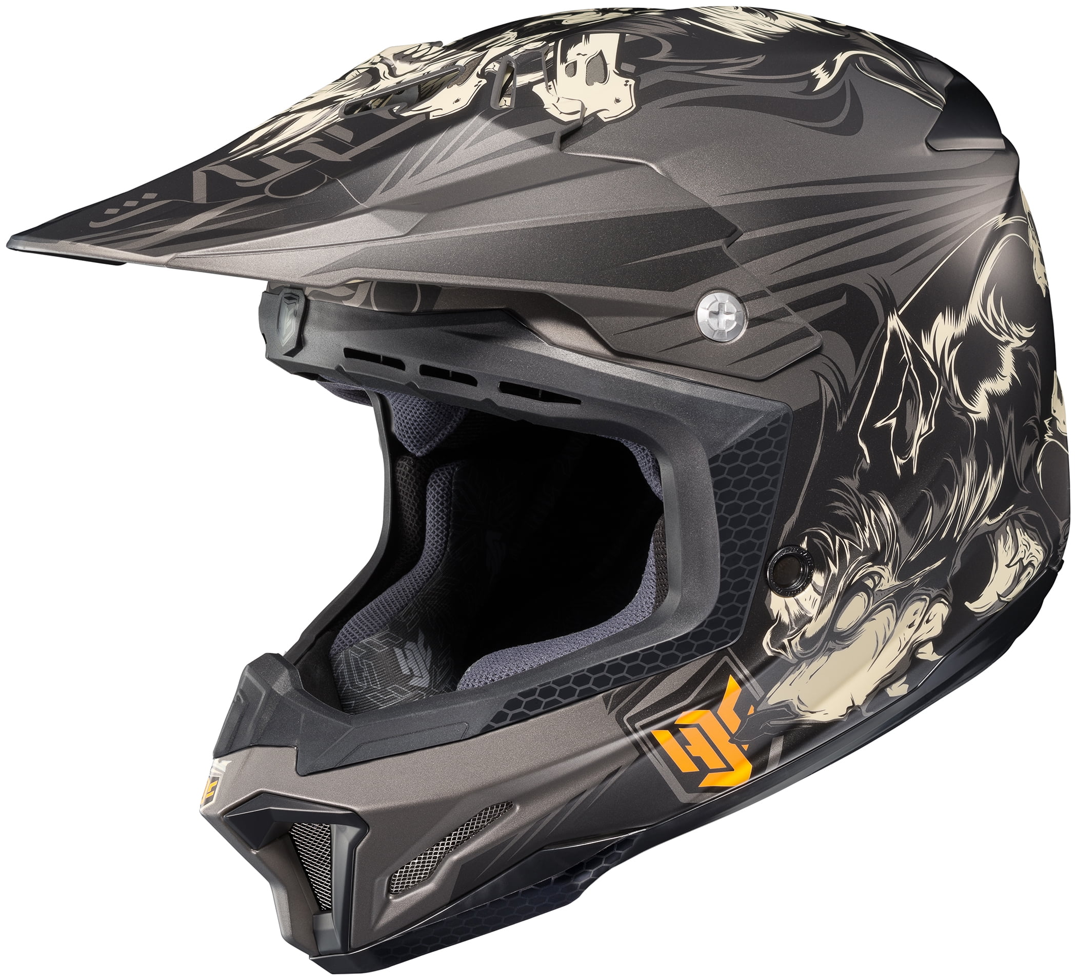 HJC CLX7 El Lobo Helmet Grey XS 864113503