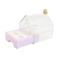 thumbnail image 2 of Accesorio para caja de baño para loros, bañera multifuncional para loros, ducha para pájaros, para loros, canarios, cotorras, periquitos y periquitos. Púrpura, 2 of 8