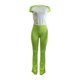 thumbnail image 2 of Camiseta Y Pantalones de Cuello Redondo de Manga Corta de Manga Larga de la Mujer, Traje de Mujer de Poliéster de Color Sólido para el Día Y la Fiesta, 2 of 6