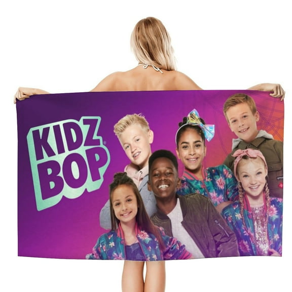 Kidz Bop Gifts Beach Towel for Women Girl Birthday Inspired Fan Bath Outdoor Music Lover