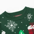 thumbnail image 5 of Lollipie Kids Christmas Sweater for Toddler Girls Boys Holiday Pullover Sweatshirts Top, 5 of 7