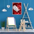 thumbnail image 3 of Wdftyju Kit de póster de flores de amor 5D con pintura de diamante de taladro redondo completo (HJ173) Wdftyju 6mn3yc2bg1lp6ed4D03, 3 of 9