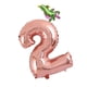 thumbnail image 5 of Globo con Número de helio de lámina de oro 32 pulgadas con globo de 9 pulgadas Yotijar Accesorios para fotografía Suministros para fiestas Número 2 Globos Numerados, 5 of 6