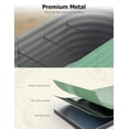 thumbnail image 3 of EastVita 2Pcs 10x4x1.5FT Galvanized Steel Raised Garden Bed , Outdoor Large Planter Boxes with Easy Assembly for Vegetables，Fruits，Flowers，Durable Green Raised Garden Bed，Green, 3 of 6