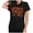 #01-Black, variant on Bibbidi Bobbidi Boo Shirt Women Cute Halloween T-Shirt Funny Letter Print Tees Casual Vacation Tee Tops