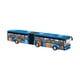 thumbnail image 5 of Autobús de aleación con retroceso, juguete de autobús articulado de dos piezas, juguete de autobús de aleación fundida a presión para azul, 5 of 9