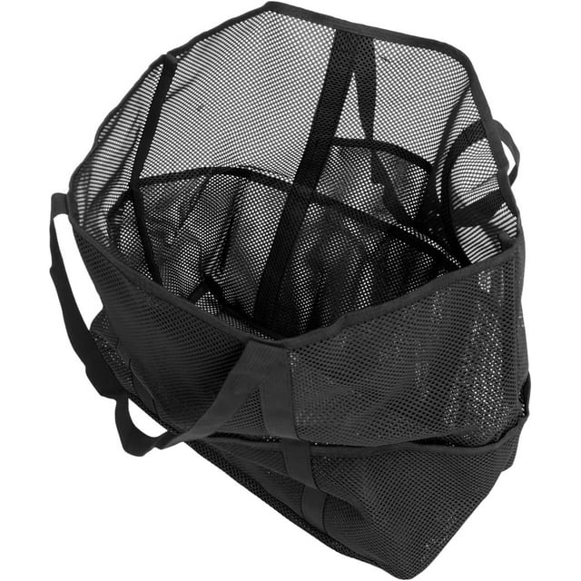 HUGFEGWE Large Capacity Mesh Beach Bag, 8 Separate Pockets, Waterproof Material, Breathable Design for Vacation Swimming CJB91-111224