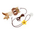 thumbnail image 4 of Juguete Colgante Para Gatos, Cordón Elástico De 6,6 Pies, Alivio De La Ansiedad, Juguete Retráctil De Alta Seguridad Para Gatos, Ajustable Con Hierba Gatera Para Puerta, 4 of 8
