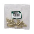 thumbnail image 2 of Brainerd 50013 #9 Satin Brass Hinge Screws (Bag of 18 Screws) (2-Pack), 2 of 3