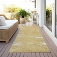 thumbnail image 6 of Addison Rugs Chantille Indoor/Outdoor Transitional Lines Gold Washable Runner Rug, 2'3" x 7'6", 6 of 6