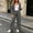 Dark Gray, variant on Hoodie Set Women's Hooded Long Sleeve Regular Fit Elastic Waist Straight Leg Full Length