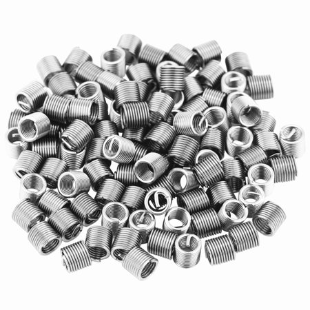 

80Pcs M3/4/5/6/8/10/12/14/16 Thread Sleeve Set Screw Sleeve Repair Tool Set