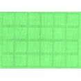thumbnail image 1 of Ahgly Company Indoor Rectangle Solid Emerald Green Modern Area Rugs, 6' x 9', 1 of 4