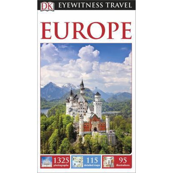 Pre-Owned DK Eyewitness Travel Guide: Europe (Paperback) 146541214X 9781465412140