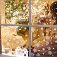 thumbnail image 5 of Unique Bargains Window Clings Party Supplies for Holiday White Christmas Pattern, 5 of 7