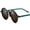 Black and Green Frame Palm Sheet C3, variant on Solvyn Round Polarized Fashion Sunglasses for Streetwear Outfits, Urban Photography & Party Vibes, Lightweight Acetate Frame