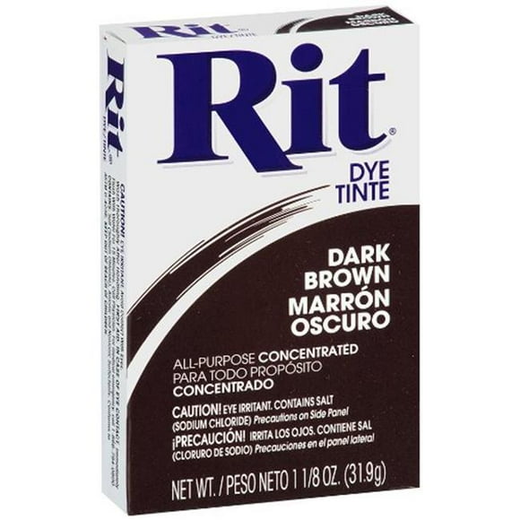Rit Dye Powder-Dark Brown - 3-25