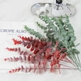 thumbnail image 3 of HAOSHICS 10Pcs Artificial Eucalyptus,Fake Eucalyptus Leaves Stem,Faux Eucalyptus Buquets for DIY Flower Craft Wedding Party Home Office Table Centerpieces Decor (Green), 3 of 10