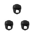 thumbnail image 1 of Maytalsory Durable Construction Boxing Headgear For Enhanced Safety Protective Leather Kick Boxing black 3Set, 1 of 6