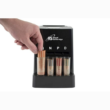 Royal Sovereign One Row Digital Coin Counter, DCB-275D