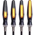 thumbnail image 1 of intermitentes de colores para motocicleta, 12 V, 12 bombillas LED para motocicleta, scooter, quad, crucero y todoterreno., 1 of 5