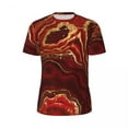 thumbnail image 4 of T Shirt For Men Liquid Abstract T-Shirt Man Marble Art Awesome Sportswear T-Shirts Quick Dry Summer, 4 of 7