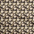 thumbnail image 1 of oneOone Polyester Spandex Black Fabric Ocean Underwater Life Quilting Supplies Print Sewing Fabric By The Yard 56 Inch Wide, 1 of 4