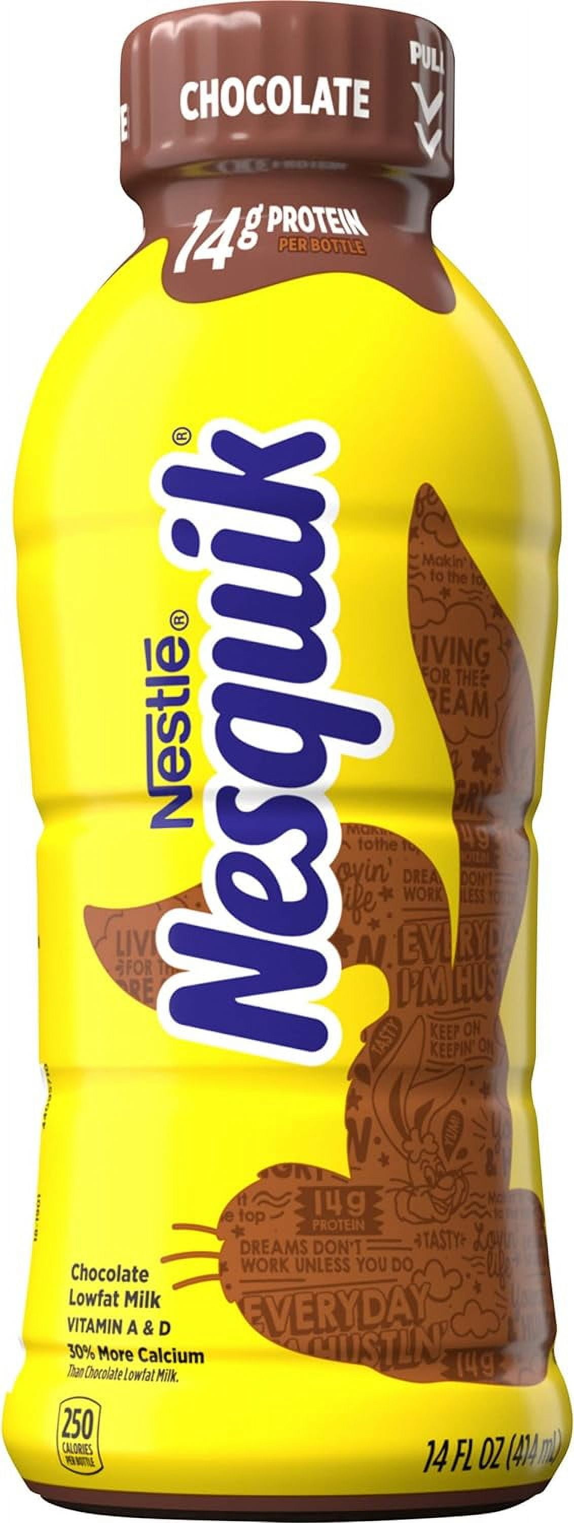 (Price/Case)Nestle 00028000948733U Nesquik Chocolate 1% 12-14 Fluid Ounce