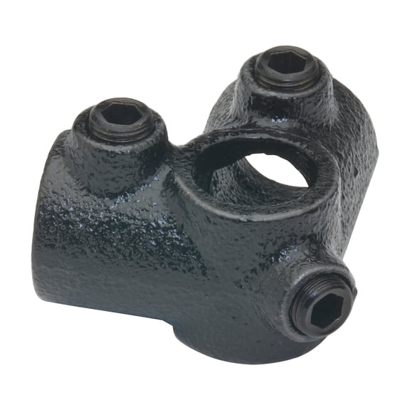 Black 3/8-in 90° Side Outlet Tee fits Pipe O.D. 0.675-in
