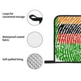 thumbnail image 6 of Zambia Flag Oven Mitts And Pot Holders Sets Baking Sets For Kitchen Bbq Gloves Heat Resistant Cooking Fingerprint Country Pride 4 Pcs, 6 of 8