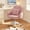 Pink, variant on HDHNBA Mid Back Velvet Height Adjustable Swivel Rolling Vanity Desk Chair with Wheels, White