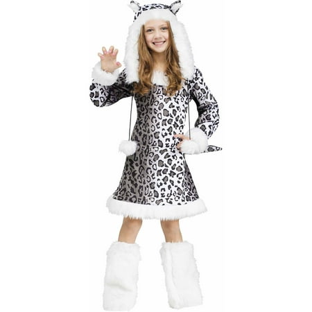 Snow Leopard Child Halloween Costume