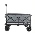 thumbnail image 2 of Maxwell Outdoors Nature's Journey Collapsible Camping Wagon, Black/Grey, 2 of 10