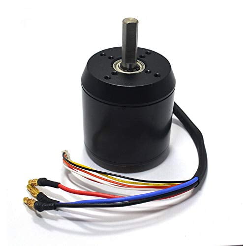 Electric Skateboard Brushless Motor, 170KV 2300W Efficience Brushless Belt Sensored Motor 4080RPM DIY Electric Skateboard Hub Motor Kit for Electric Skate Board Bicycle Scooter Longboard