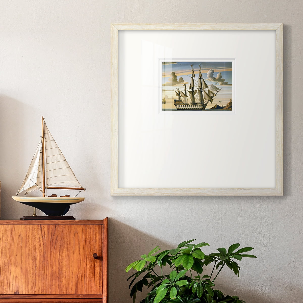 FrigatePremium Framed Print