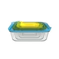 thumbnail image 6 of Joseph Joseph Nest 8-Piece Glass Food Storage Containers, 6 of 6