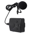 thumbnail image 1 of Micrófono de grabación portátil con clip, micrófono inalámbrico FM para juegos en vivo, enchufe estadounidense, amplificador de 100 a 240 V, tipo clip, 1 of 12