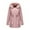 Fleece Jackets-Pink, variant on Gamivast Fleece Lined Jackets for Women Fuzzy Sherpa Zip up Faux Fur Hooded Coats with Pockets Winter Drawstring Waist Long Sleeve Warm Outerwear Casual Trendy Outfits