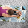 thumbnail image 5 of Daisy Yoga Towel with Storage Bag, 72.8"x26.8", Suitable for Yoga, Pilates, Fitness, etc., 5 of 6