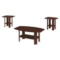 thumbnail image 1 of Table Set, 3Pcs Set, Coffee, End, Side, Accent, Living Room, Laminate, Brown, Transitional, 1 of 5