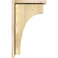 thumbnail image 3 of 6"W x 12"D x 20"H Huntington Rough Sawn Corbel w/Backplate, Douglas Fir, 3 of 9