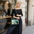 thumbnail image 5 of FORMRS Women Crossbody Purse with Chain Strap Vegan Leather Shoulder Handbag, Black Cat, 5 of 7